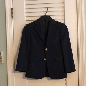 Lord & Taylor navy boys blazer